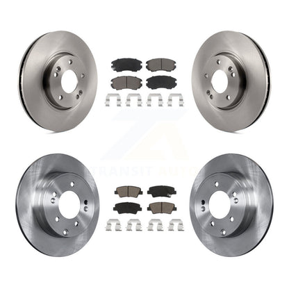Kit de rotors de frein à disque avant et arrière et plaquettes en céramique pour Hyundai Sonata 3,3 l