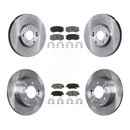 Kit de rotors de frein à disque avant et arrière et plaquettes en céramique pour Hyundai Azera K8C-101487