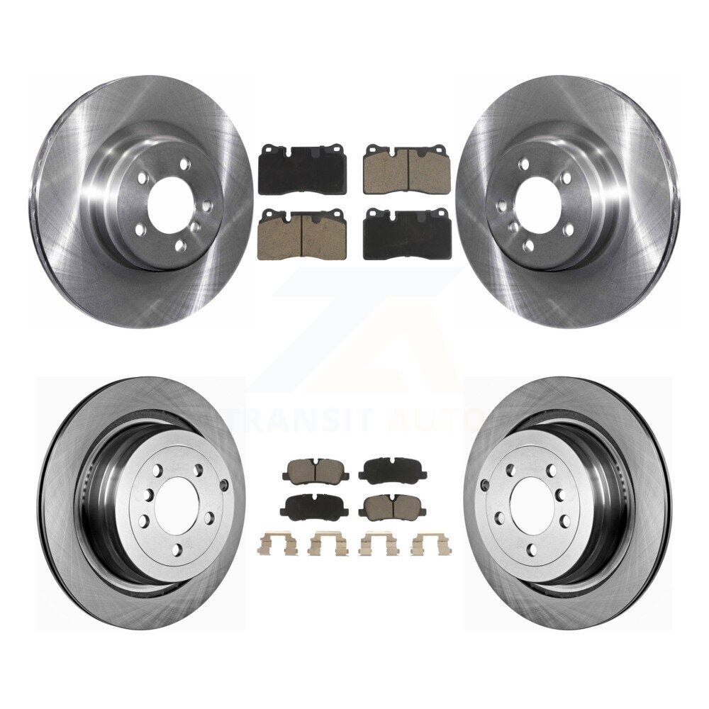 Kit de rotor de frein avant et arrière et plaquettes en céramique pour Land Rover Range Supercharge 06-09