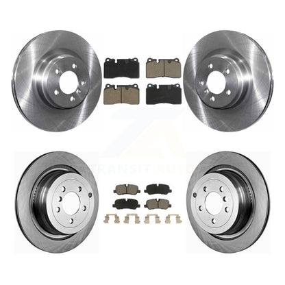 Kit de rotor de frein avant et arrière et plaquettes en céramique pour Land Rover Range Supercharge 06-09
