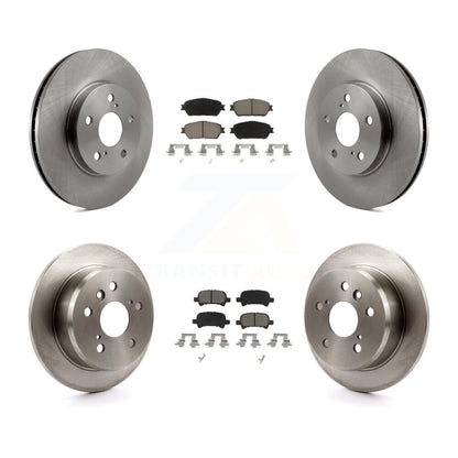 Kit de rotors de frein à disque avant et arrière et plaquettes en céramique pour Toyota Solara Avalon