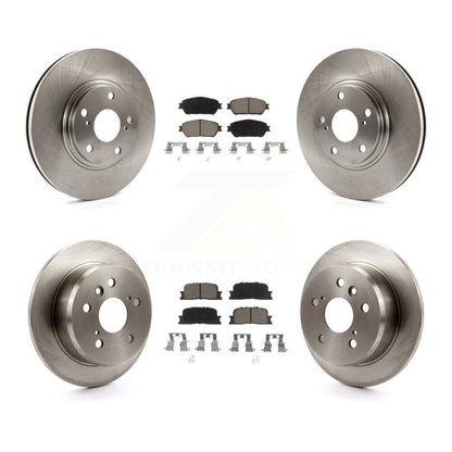 Kit de rotors de frein à disque avant et arrière et plaquettes en céramique pour Lexus ES330 2004-2006