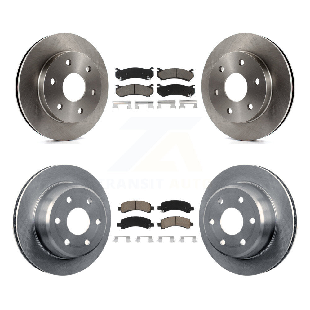 Kit de plaquettes en céramique pour Rotor de frein avant et arrière, pour Chevrolet Avalanche 1500 GMC Yukon X