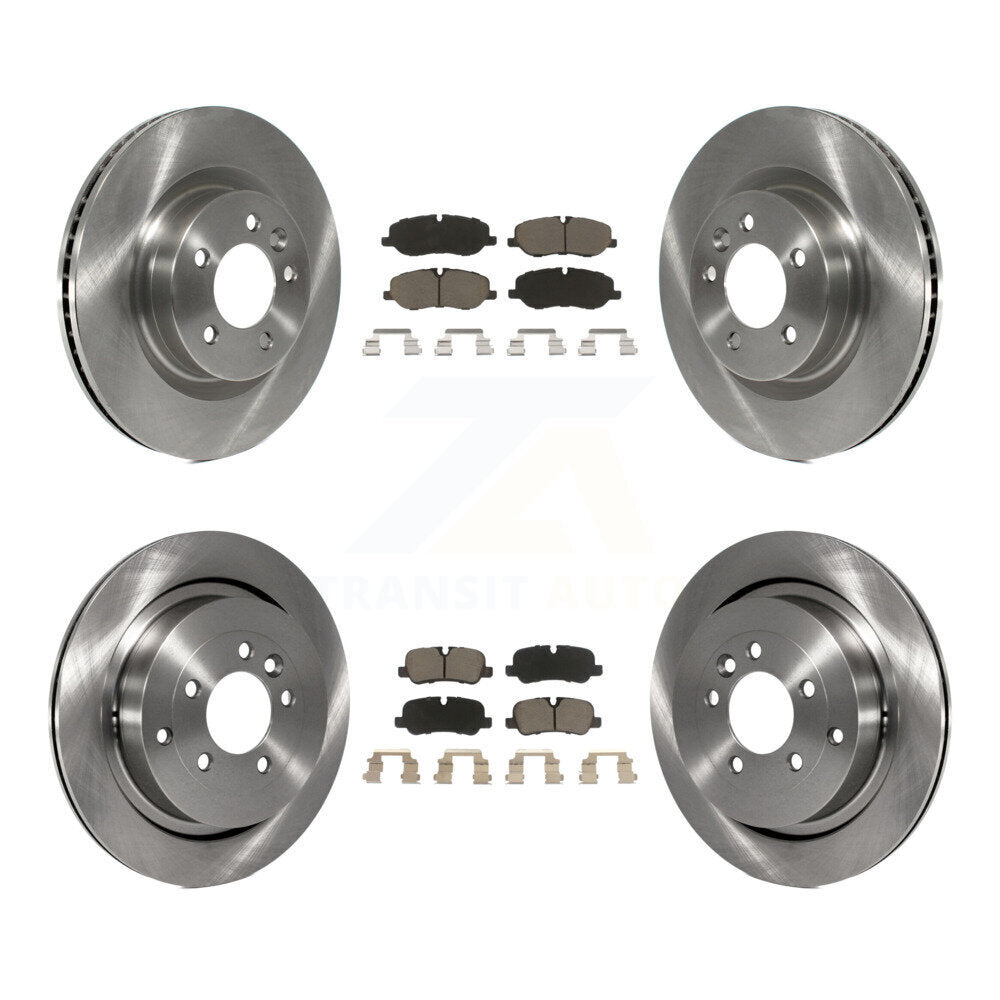 Kit de rotors de frein à disque avant et arrière et plaquettes en céramique pour Land Rover LR3 Range Spor