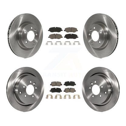 Kit de rotors de frein à disque avant et arrière et plaquettes en céramique pour Land Rover LR3 Range Spor