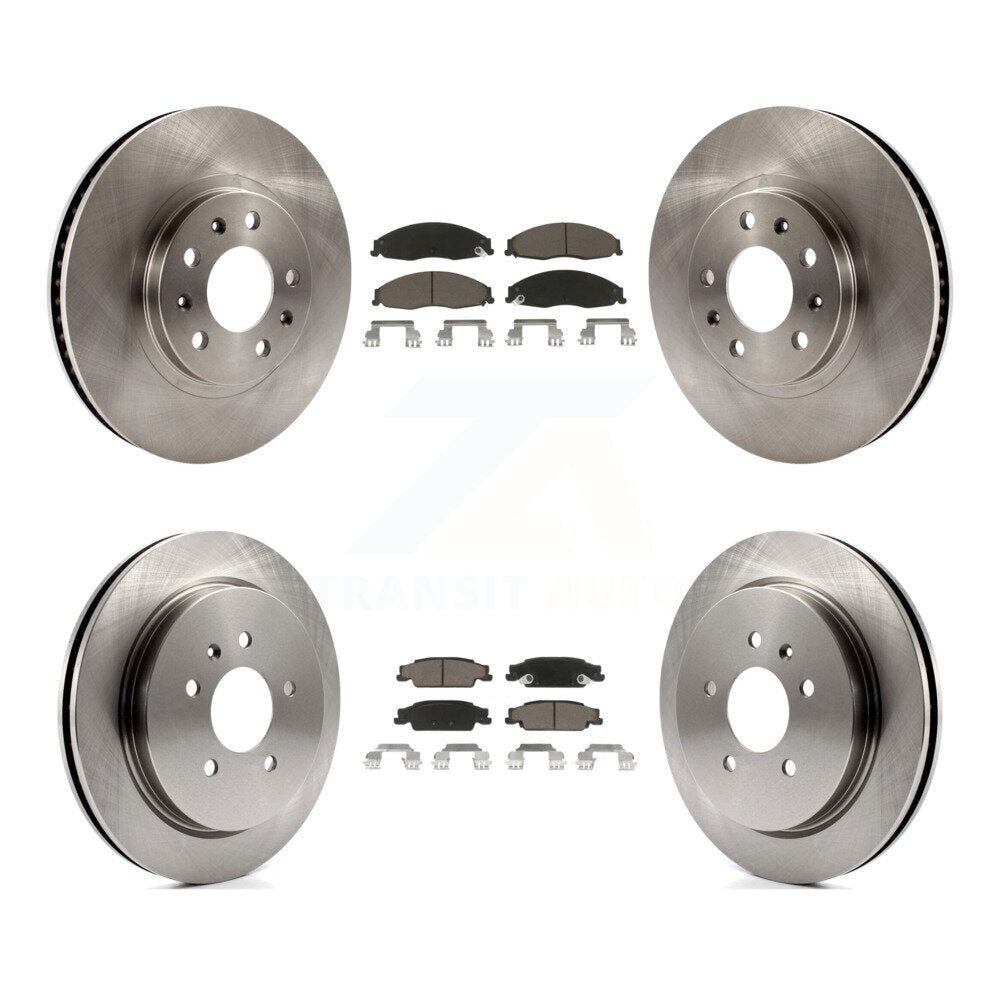 Kit de plaquettes en céramique pour Rotor de frein avant et arrière, pour Cadillac CTS avec suspension Standard
