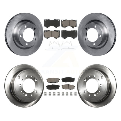 Kit de rotor de frein avant et arrière et plaquettes en céramique, pour Toyota Tundra Sequoia Lexus LX57