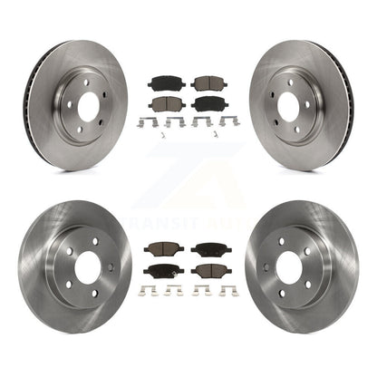 Kit de plaquettes en céramique pour Rotor de frein avant et arrière, pour Pontiac G5 2010 avec freins à disque