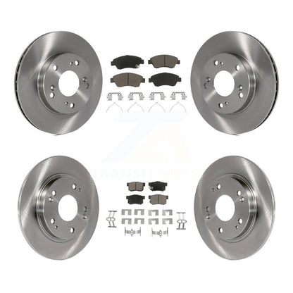 Kit de rotors de frein à disque avant et arrière et plaquettes en céramique pour Honda CR-Z 2011 – 2015