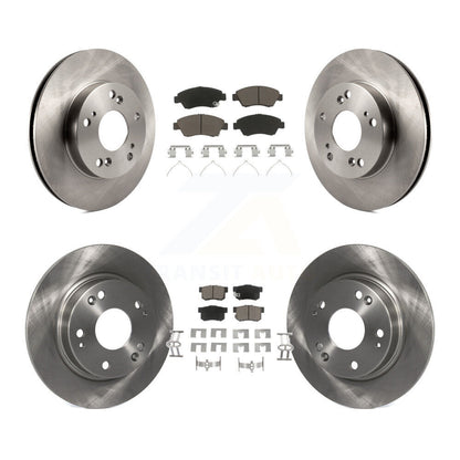 Kit de rotors de frein à disque avant et arrière et plaquettes en céramique pour Acura ILX 2013-2015 1,5 l