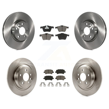 Kit de rotors de frein à disque avant et arrière et plaquettes en céramique pour Volvo V70 K8C-101533