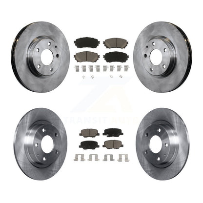 Kit de rotors de frein à disque avant et arrière et plaquettes en céramique pour Mazda 6 K8C-101536