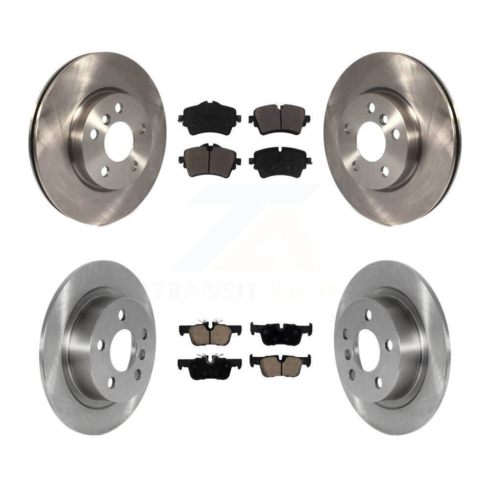 Kit de rotors de frein à disque avant et arrière et plaquettes en céramique pour Mini Cooper Clubman