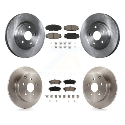 Kit de rotors de frein à disque avant et arrière et plaquettes en céramique pour Toyota Mirai 2016 – 2020