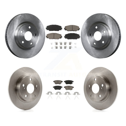 Kit de rotors de frein à disque avant et arrière et plaquettes en céramique pour Scion tC 2011-2016