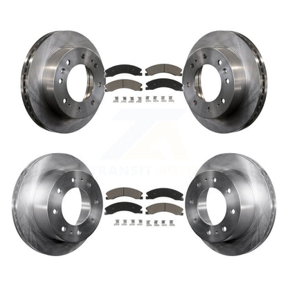 Kit de rotor de frein avant et arrière et plaquettes en céramique, pour GMC Chevrolet Sierra 2500 HD 350