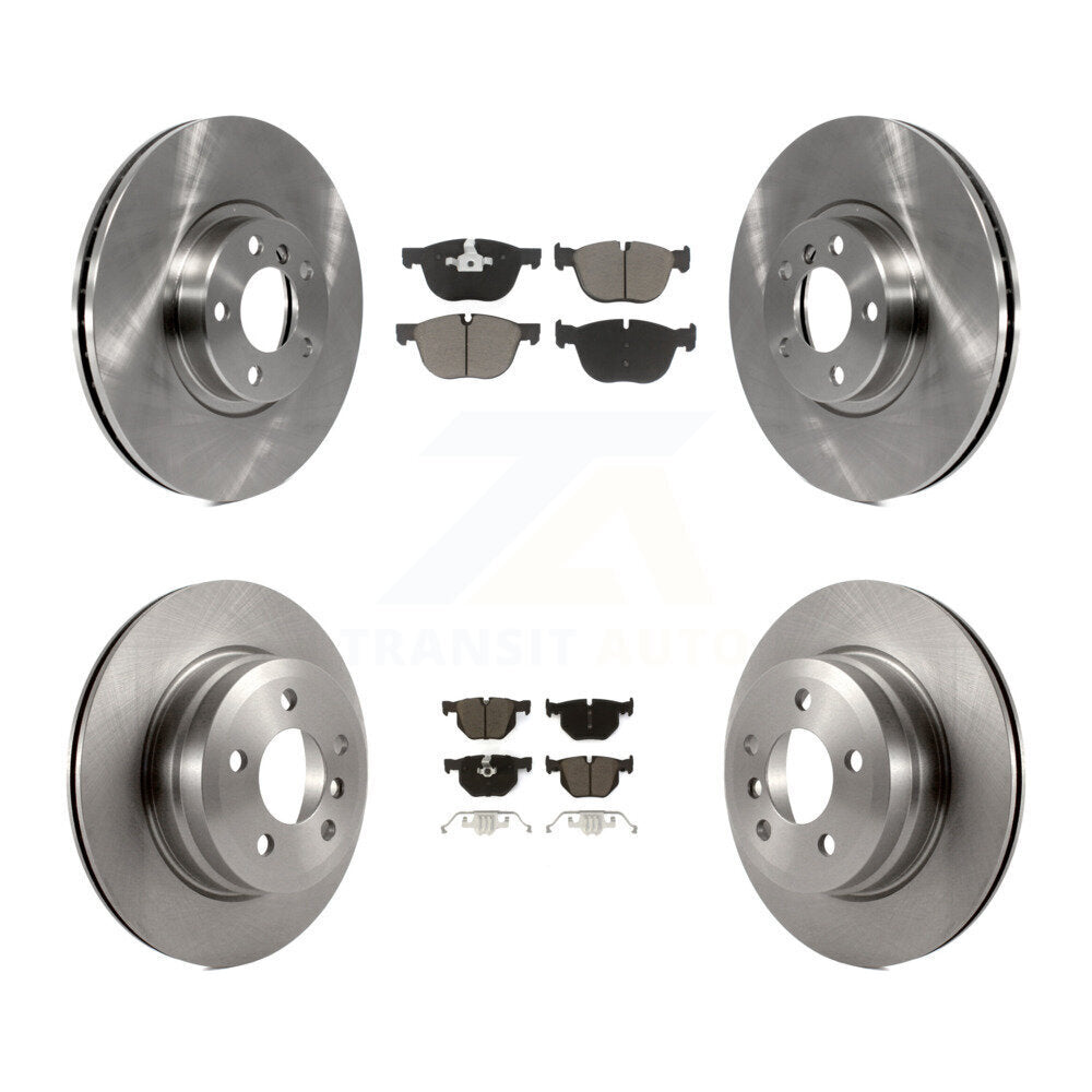 Kit de rotors de frein à disque avant et arrière et plaquettes en céramique pour BMW X5 X6 K8C-101593