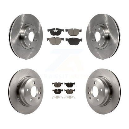 Kit de rotors de frein à disque avant et arrière et plaquettes en céramique pour BMW X5 X6 K8C-101593