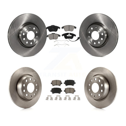 Kit de rotor de frein avant et arrière et plaquettes en céramique, pour Volkswagen Tiguan Audi Q3 Quattr