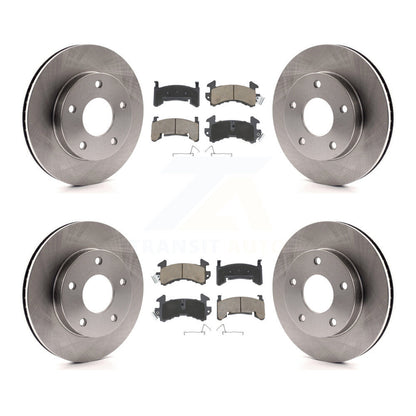 Kit de plaquettes en céramique pour Rotors de frein à disque avant et arrière, pour Cadillac Eldorado Buick Rivier
