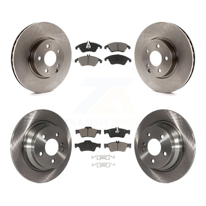 Kit de rotors de frein à disque avant et arrière et plaquettes en céramique pour Mercedes-Benz E250