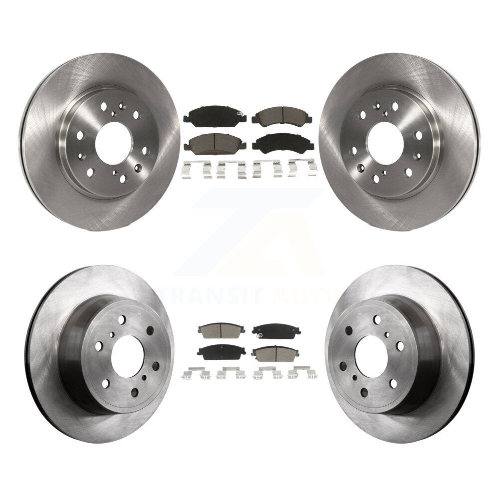 Kit de rotor de frein avant et arrière et plaquettes en céramique, pour Chevrolet GMC Sierra 1500 Silverad