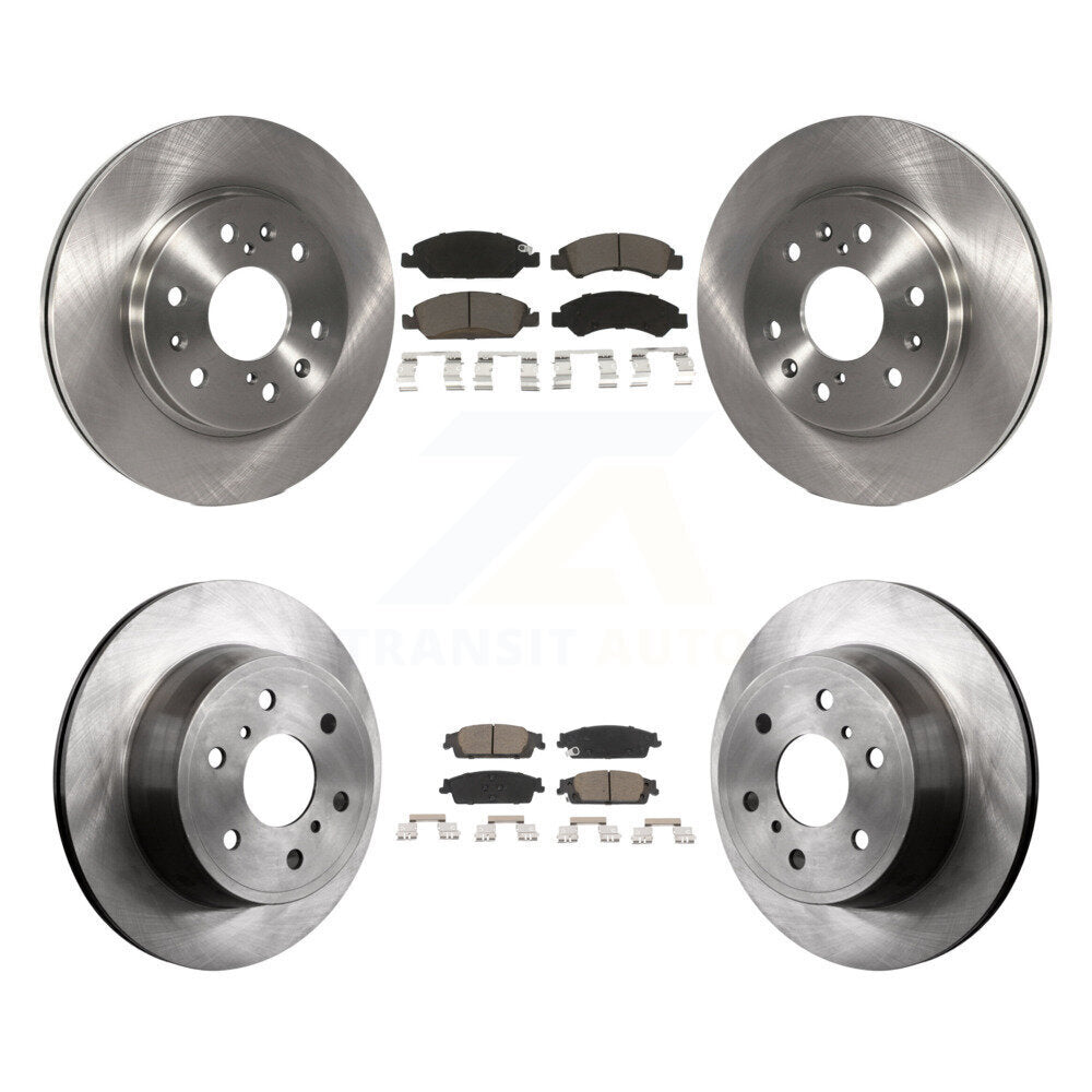 Kit de rotor de frein avant et arrière et plaquettes en céramique, pour GMC Sierra 1500 Chevrolet Silverad