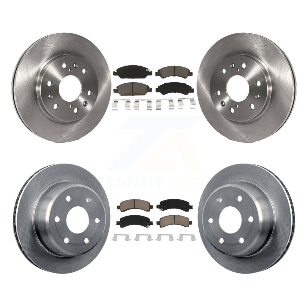 Kit de rotor de frein avant et arrière et plaquettes en céramique, pour Chevrolet Express 1500 GMC Savan