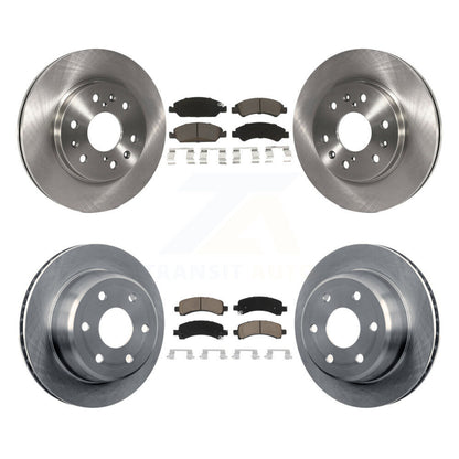 Kit de rotor de frein avant et arrière et plaquettes en céramique, pour Chevrolet Express 1500 GMC Savan