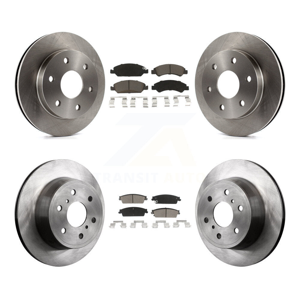 Kit de plaquettes en céramique pour Rotor de frein avant et arrière, pour frein arrière à disque GMC Sierra 2007 1500