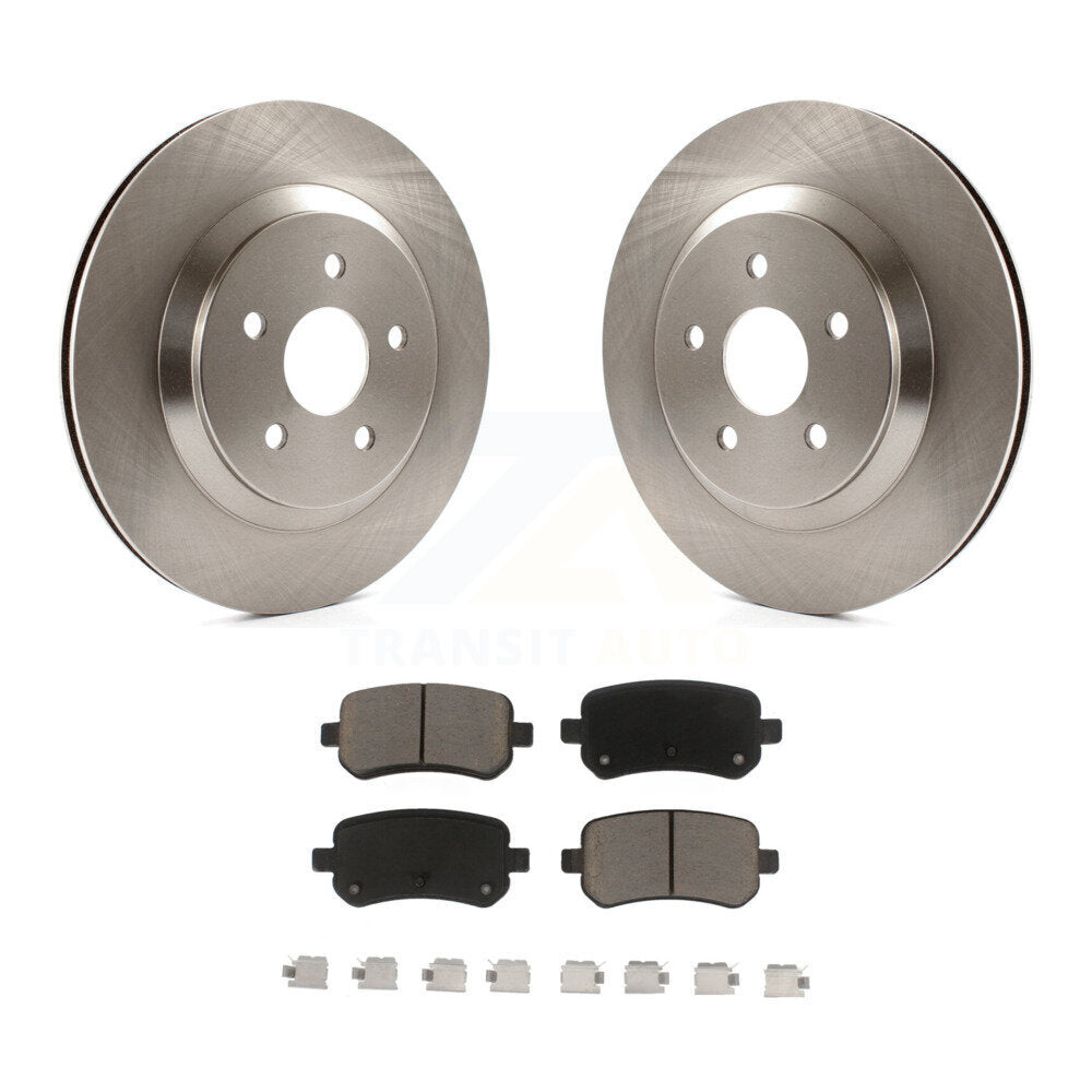 Rotors de frein arrière et kit de plaquettes en céramique pour Ford Freestar Mercury Montere 2004-2007