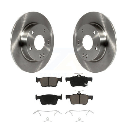 Kit de disques de frein à disque arrière et plaquettes en céramique pour Honda Civic K8C-101623