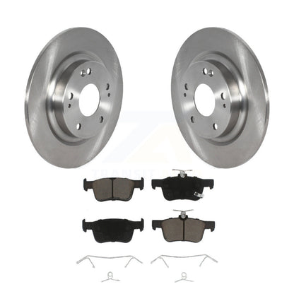 Kit de disques de frein à disque arrière et plaquettes en céramique pour Honda Civic K8C-101624