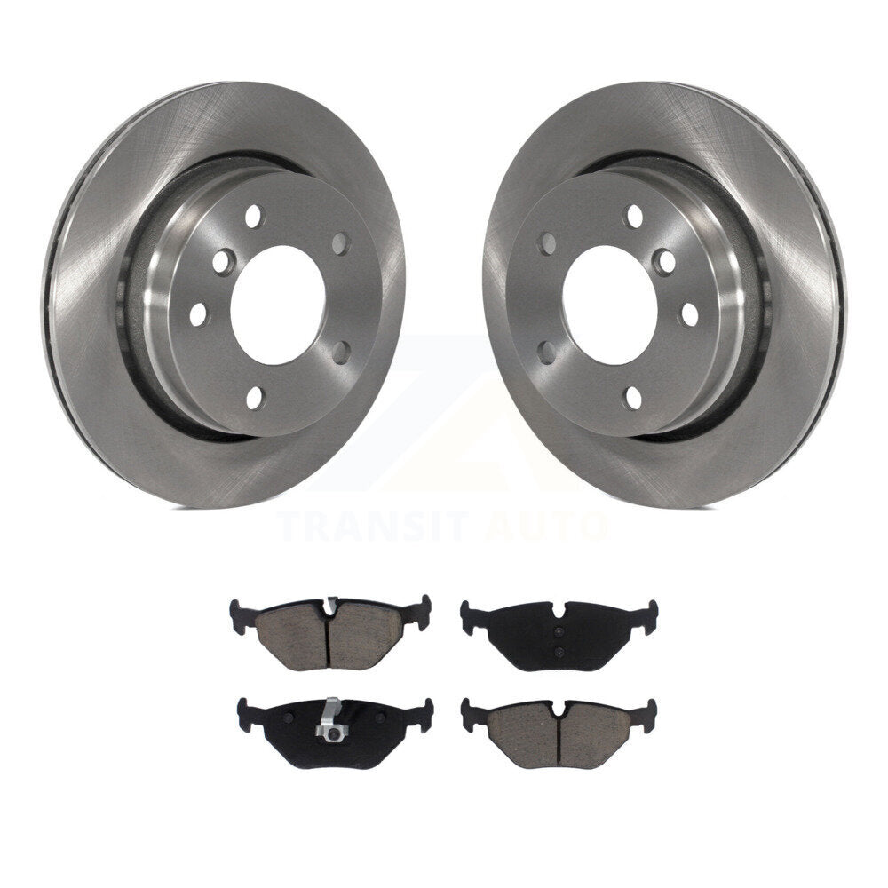 Kit de rotors de frein à disque arrière et plaquettes en céramique pour BMW 320i 323i 328i 323Ci