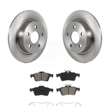 Kit de disques de frein à disque arrière et plaquettes en céramique pour Ford Transit Connect K8C-101629