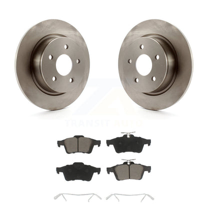 Rotors de frein à disque arrière et kit de plaquettes en céramique pour Ford Escape Transit Connect C-Ma