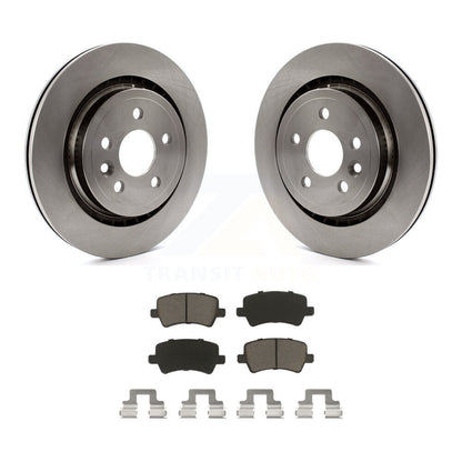 Kit de rotors de frein à disque arrière et plaquettes en céramique, pour Volvo XC70 S60 V60 S80 V70