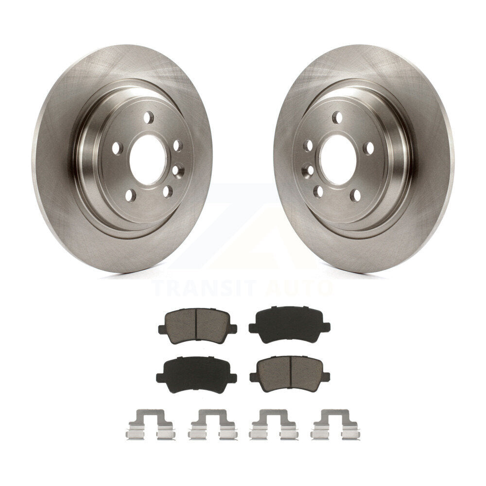 Rotors de frein arrière et Kit de plaquettes en céramique pour Volvo XC70 S60 V60 S80 Cross Country V7