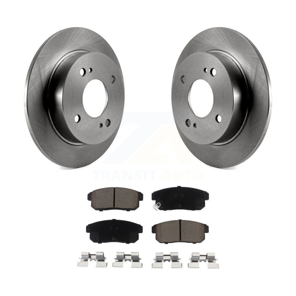 Kit de rotors de frein à disque arrière et plaquettes en céramique pour Nissan Sentra INFINITI G20