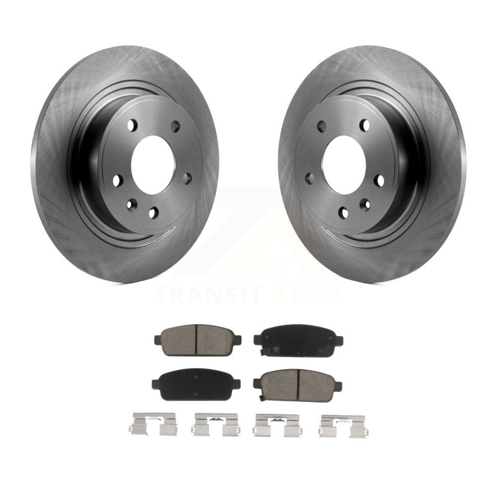 Kit de rotor de frein arrière et de plaquettes en céramique pour Chevrolet Cruze Buick Verano Orlando Vol