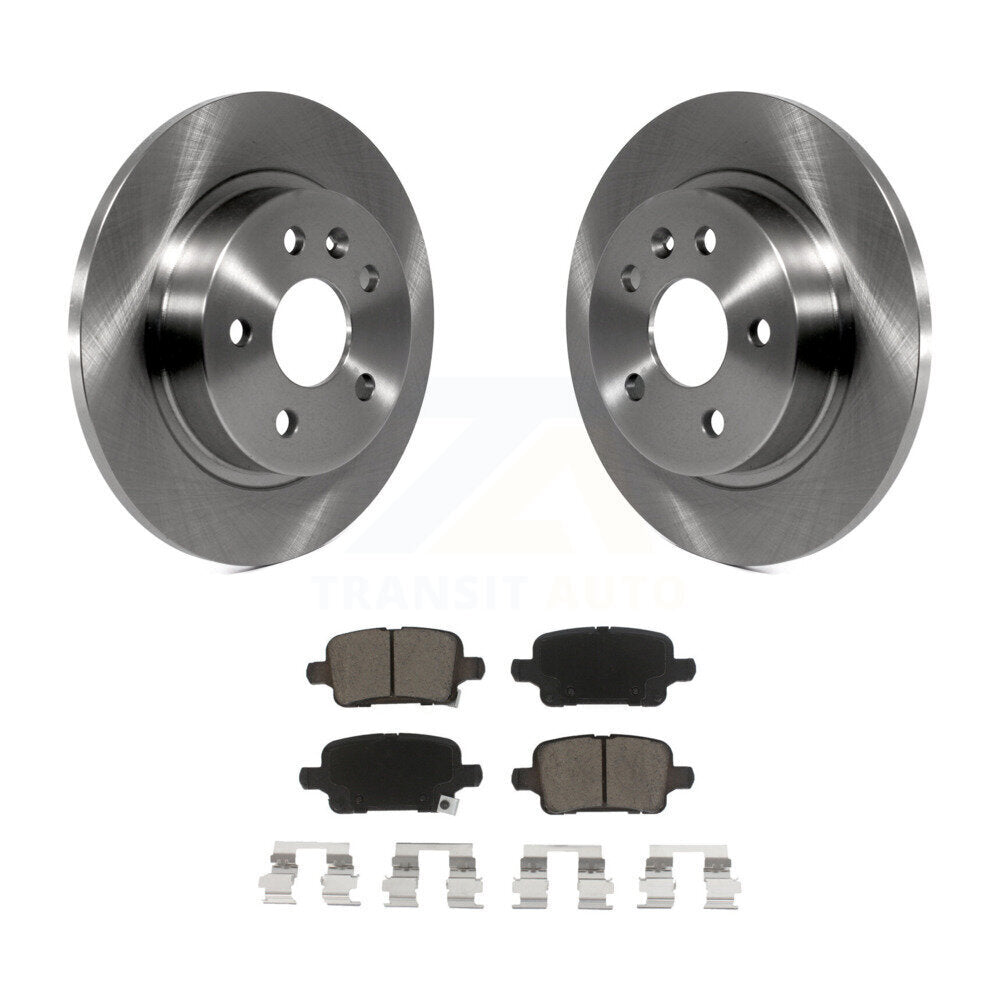 Kit de disques de frein à disque arrière et plaquettes en céramique pour Chevrolet Cruze K8C-101641