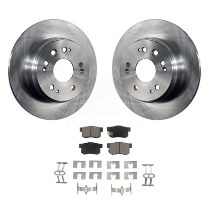 Kit de rotors de frein à disque arrière et plaquettes en céramique pour Honda CR-V 2002-2004 K8C-101645