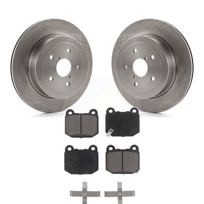 Kit de disques de frein à disque arrière et plaquettes en céramique pour Subaru Impreza K8C-101648
