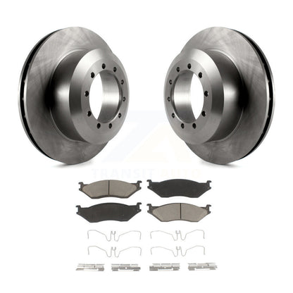 Kit de rotor de frein arrière et de plaquettes en céramique, pour châssis de camping-car Ford F-53 E-550 Supe