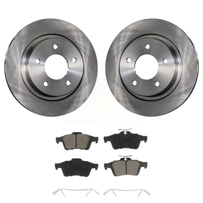 Kit de disques de frein à disque arrière et plaquettes en céramique pour Mazda 3 Sport K8C-101659