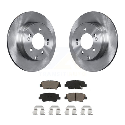 Kit de disques de frein à disque arrière et plaquettes en céramique, pour Hyundai Sonata Kia Optima Azera
