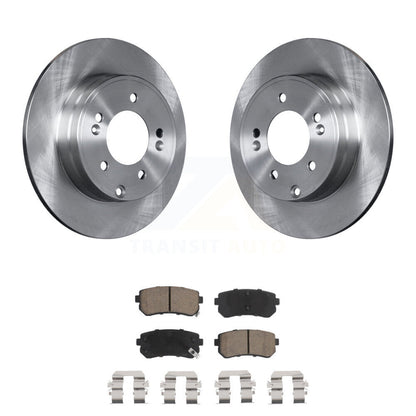 Kit de disques de frein à disque arrière et plaquettes en céramique, pour Hyundai Sonata Kia Optima