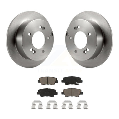 Kit de rotors de frein à disque arrière et plaquettes en céramique pour Hyundai Sonata 2,4 l K8C-101668