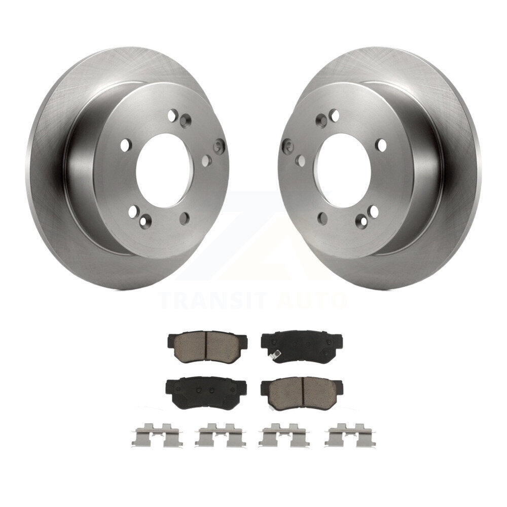 Kit de rotor de frein arrière et de plaquettes en céramique, pour Hyundai Tucson Kia Sportage Sonata Optim