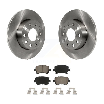 Kit de rotor de frein arrière et de plaquettes en céramique, pour Volkswagen Jetta Rabbit Audi A3 Quattr